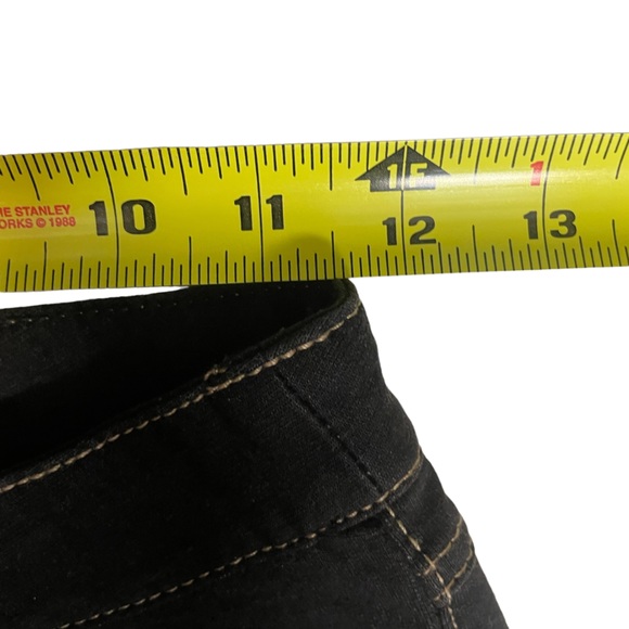Pajama Jeans Straight Leg Black Women's XXS - Picture 9 of 11